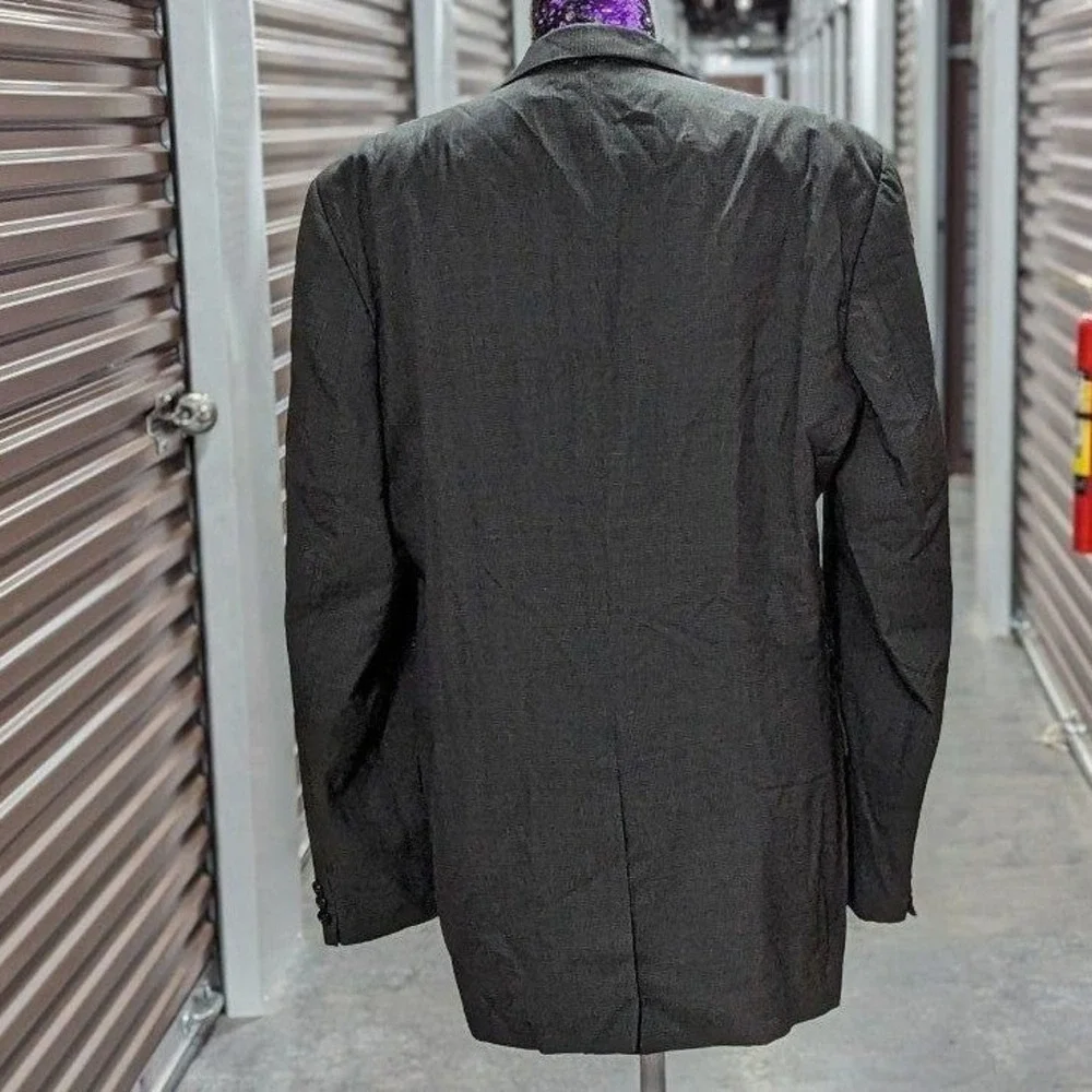 Vintage Gray Blazer‎ Suit Sports Jacket Oleg Cassini Size 44 Old Money Preppy